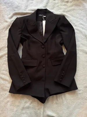 Naked Wardrobe Romper Black thumbnail 1
