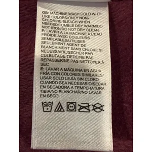 The North Face Womens Large Hoodie Full Zip Burgundy Fleece Jacket NF0A3ME2 thumbnail 11