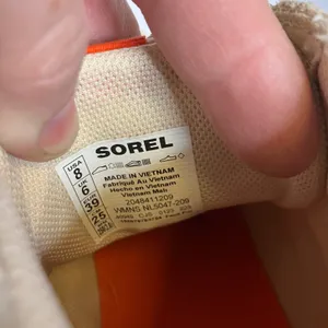 Sorel ONA 503 mid cozy sneaker boots tan neutral‎ lace up women's size 8 trendy thumbnail 8