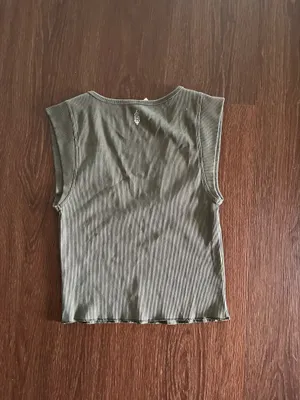 FP Movement Scoop Neck Tank Army Green Size Small thumbnail 6