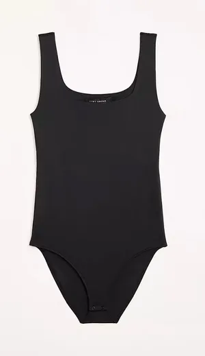 NWT LOFT Versa 360 Knit Square Neck Bodysuit thumbnail 1
