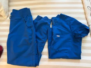 FIGS Scrubs Set Blue thumbnail 1