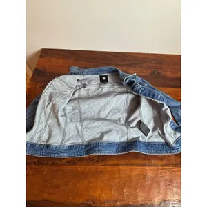 G-Star Raw 3301‎ Slim Jacket Womens XS Blue Denim Trucker D17437-C052-C293 thumbnail 4
