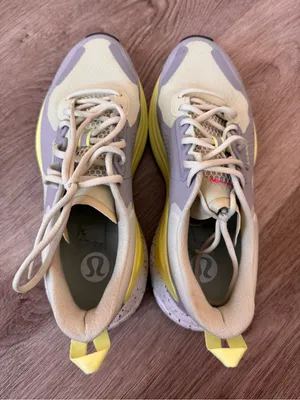Lululemon Blissfeel Trail Run Dewy Sneakers Tennis Shoes Green Gray Pink 8 thumbnail 10