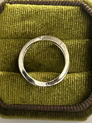 Elegant Design Stainless Steel Silver Wrap Detailing Statement Ring Size 6 thumbnail 4