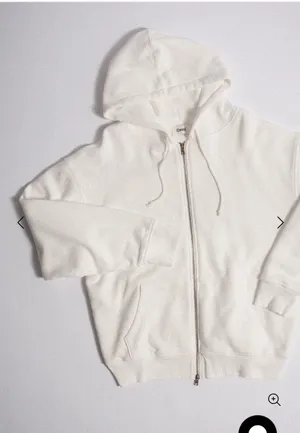 Elwood Core Zip Hoodie White Size L thumbnail 6