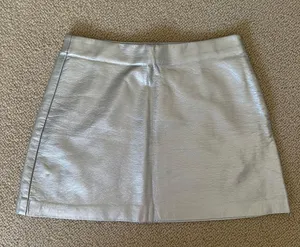 ZARA Faux Leather Miniskirt thumbnail 1