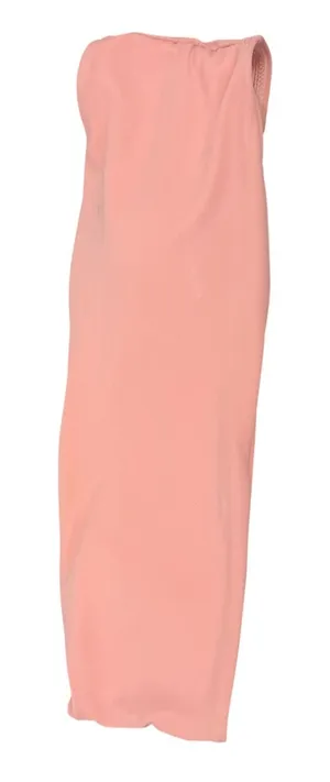 SHEIN Bandeau Bikini Top Womens Small Peach Excellent Strapless Swimwear thumbnail 1