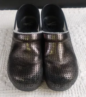 Dansko Women's Silver Shoes/Clogs/Slip-ons Size 41 SKU 3339 thumbnail 1