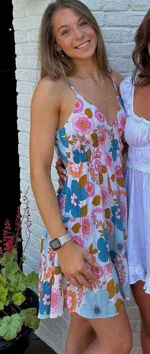 Dry Goods Mini Dress Floral thumbnail 1