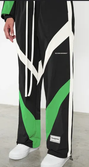 SET COLORBLOCK RE-SHELL100 HOODED JACKET & WIDE COLORBLOCK RE-SHELL100 Pants thumbnail 1