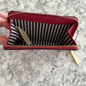 Kate Spade Cameron Street Laine Wallet Red‎ Leather thumbnail 3