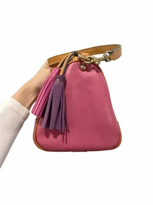 Dooney & Bourke Lindsay Lohan Pink Y2K Charms Bag Multi Color #2 Vintage RARE thumbnail 7