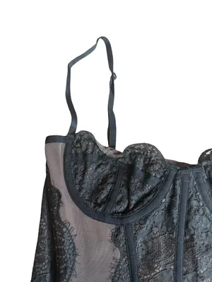 Urban Outfitters Out From Under Modern Love Corset Top Shirt Blouse Size Small thumbnail 2
