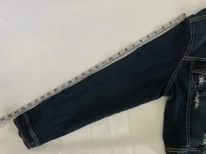 Amethyst Dark Denim Jean Jacket  thumbnail 7