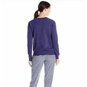 Womens Tommy Hilfiger Polar Bear Lounge Navy Blue Sweatshirt Sweater - Sz L thumbnail 2