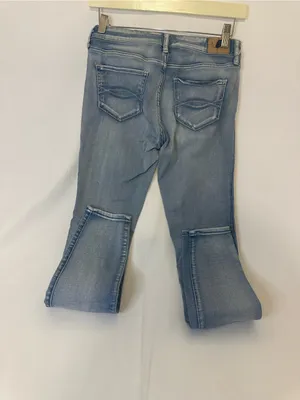 Abercrombie & Fitch Light Blue Skinny Jeans thumbnail 2