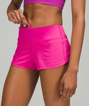 NWT Lululemon Speed Up Shorts LR 2.5” Lined Sonic Pink Size 12 thumbnail 1