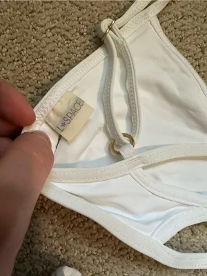 NWOT L*Space bikini set white thumbnail 5