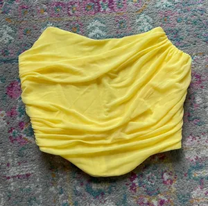 Small Yellow Corset Top thumbnail 1