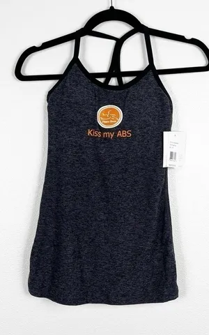 BEYOND Yoga‎ Kiss My Abs Pilates Tank Sz XS NWT thumbnail 1