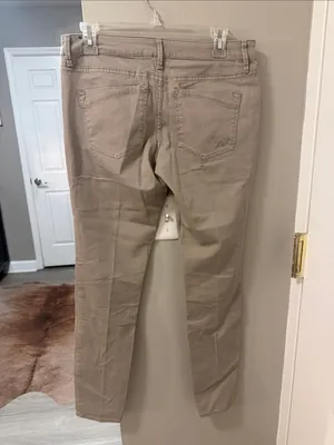 $78 Express Skinny Khaki Denim Pants Jeans - Size 6 - Excellent Condition thumbnail 6