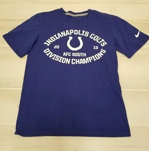 {S} Nike Indianapolis Colts AFC Division Champ Tee thumbnail 1