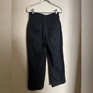 Anthropologie Pilcro The Skipper Seamed High-Rise Cropped Wide-Leg Jeans‎ Sz 28 thumbnail 8