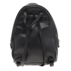 ALDO Women's Galilinia Backpack in black quilted vegan leather chain Old Money thumbnail 2