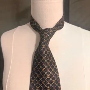 Bugatti Mens Tie Grey & Mauve Paisley Necktie Silk Office Party thumbnail 3