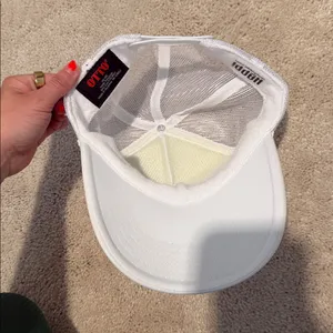 White Coastal Cowgirl Trucker Hat - NEVER BEEN WORN thumbnail 3