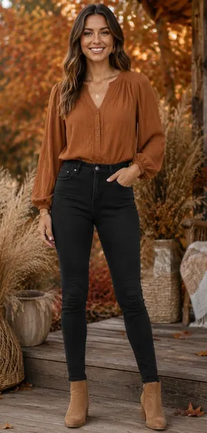 American Eagle Outfitters Black Skinny High-Rise Jeans thumbnail 1