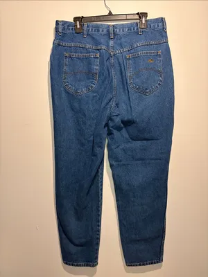 Vintage Chic High Rise Mom Jeans Dark Wash Tapered Leg Made in USA Size 20W thumbnail 2