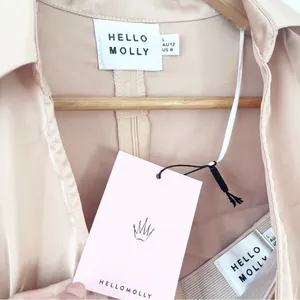 Hello Molly Girls On Top Satin Playsuit Tan Romper Glam Tie Waist thumbnail 5