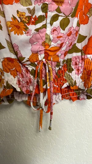 Monteau Floral Top thumbnail 2
