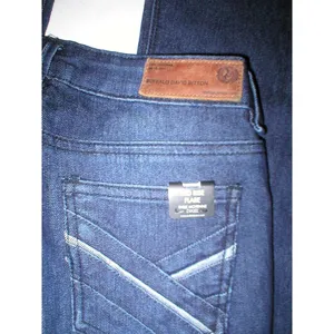 New NWT $99 Designer Buffalo David Bitton Jeans Womens 24 X 33 Mid Rise Flare Dk thumbnail 4