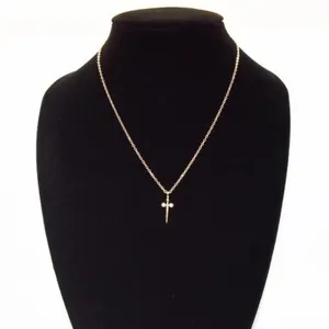 Small Gold Sword Necklace thumbnail 4