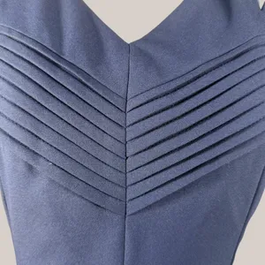 Ya Los Angeles Fit and Flare Navy Blue Dress Size M thumbnail 5
