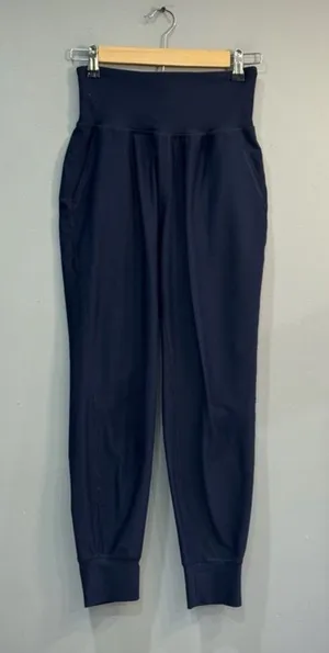 Navy Old Navy High-Rise Joggers Size S EUC thumbnail 1