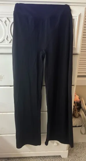 viral tiktok shop wide leg leggings thumbnail 1