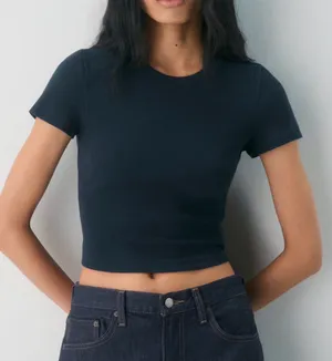 Aritzia TNA Top Ribbed  thumbnail 1