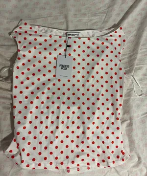 Princess Polly Polka Dot Top thumbnail 1