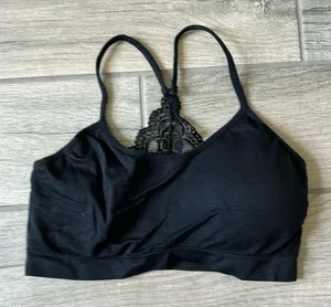 Black lounge bra thumbnail 1