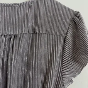 Baltic Born Athena Pleated Maxi Dress Silver Size XS New thumbnail 5
