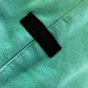 1019. Fear of God Essentials Fleece Running Short 'Mint Leaf' men sz large thumbnail 4