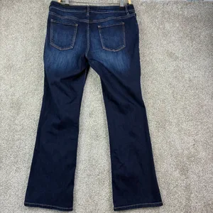 Soho Bootcut Jeans Size 12 Petite Dark Wash Stretch Mid Rise Western Rodeo Boho thumbnail 3