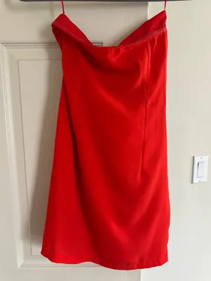 Red superdown Mini Dress Revolve thumbnail 3