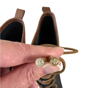 Tory Burch Lace Up Rain Boots Navy Rubber Short‎ Boot 9 thumbnail 15