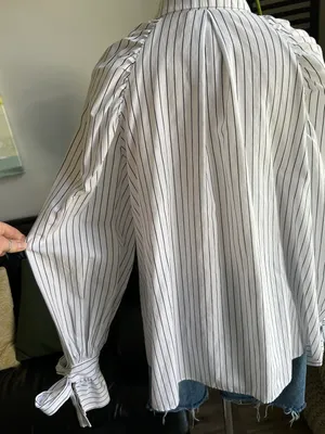 ASOS Stripe Button Down Shirt thumbnail 3