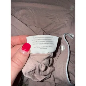 Cozy Earth Pajama Top Women XL Mauve Excellent Bamboo‎ Viscose Button Down thumbnail 4